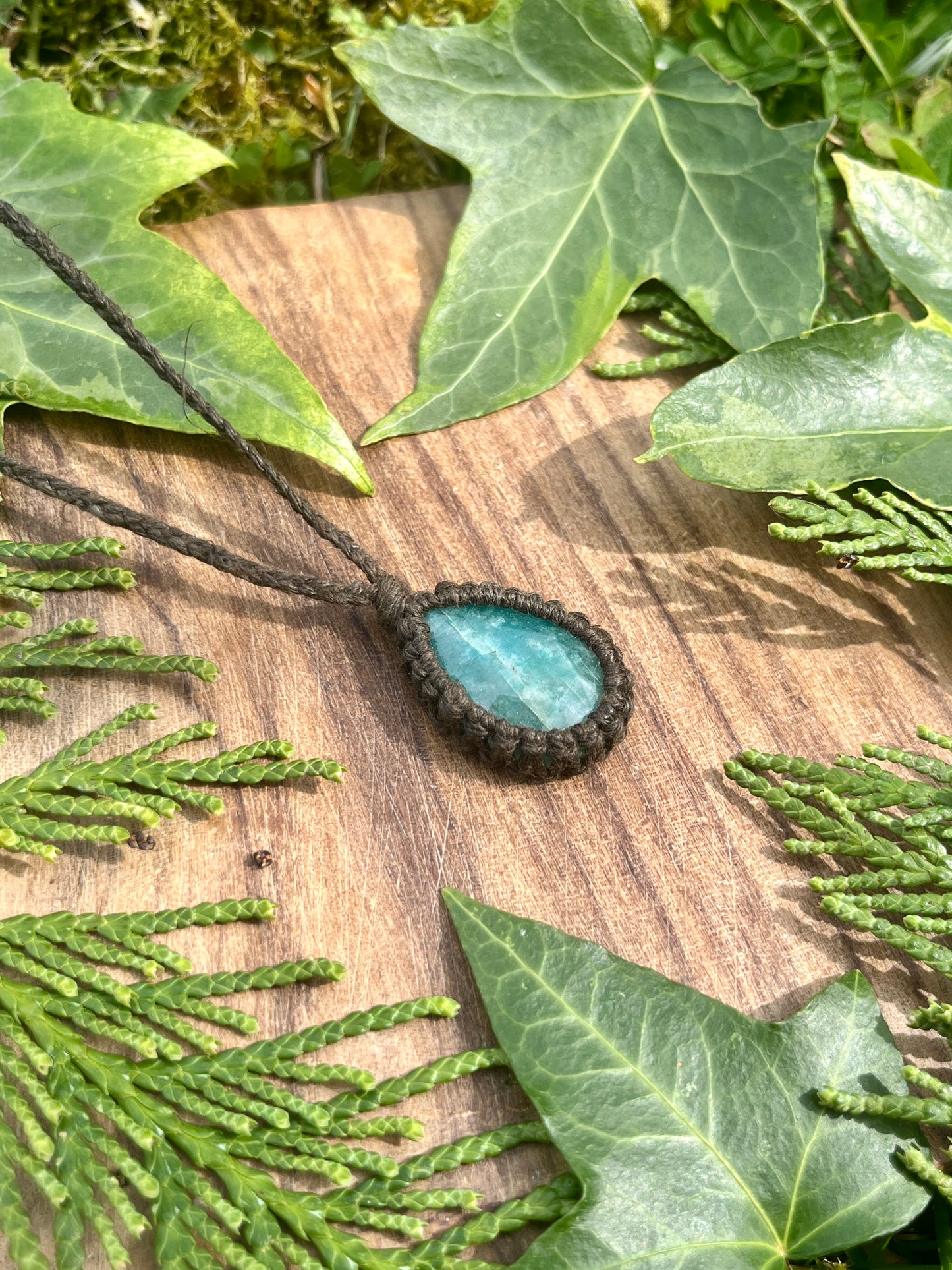Confidence & Communication Amazonite Necklace ⋆.˚