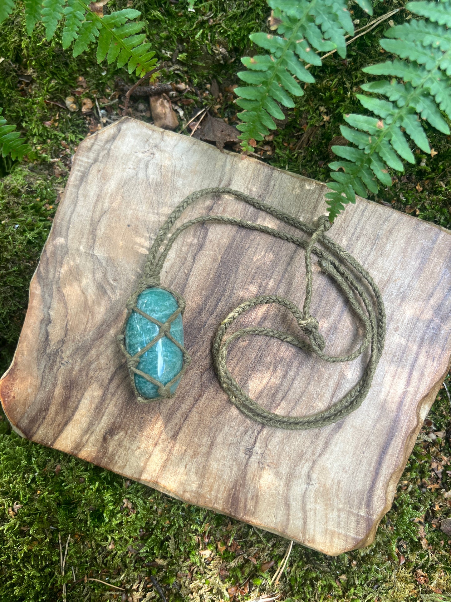 Confidence & Communication Amazonite Necklace ꩜