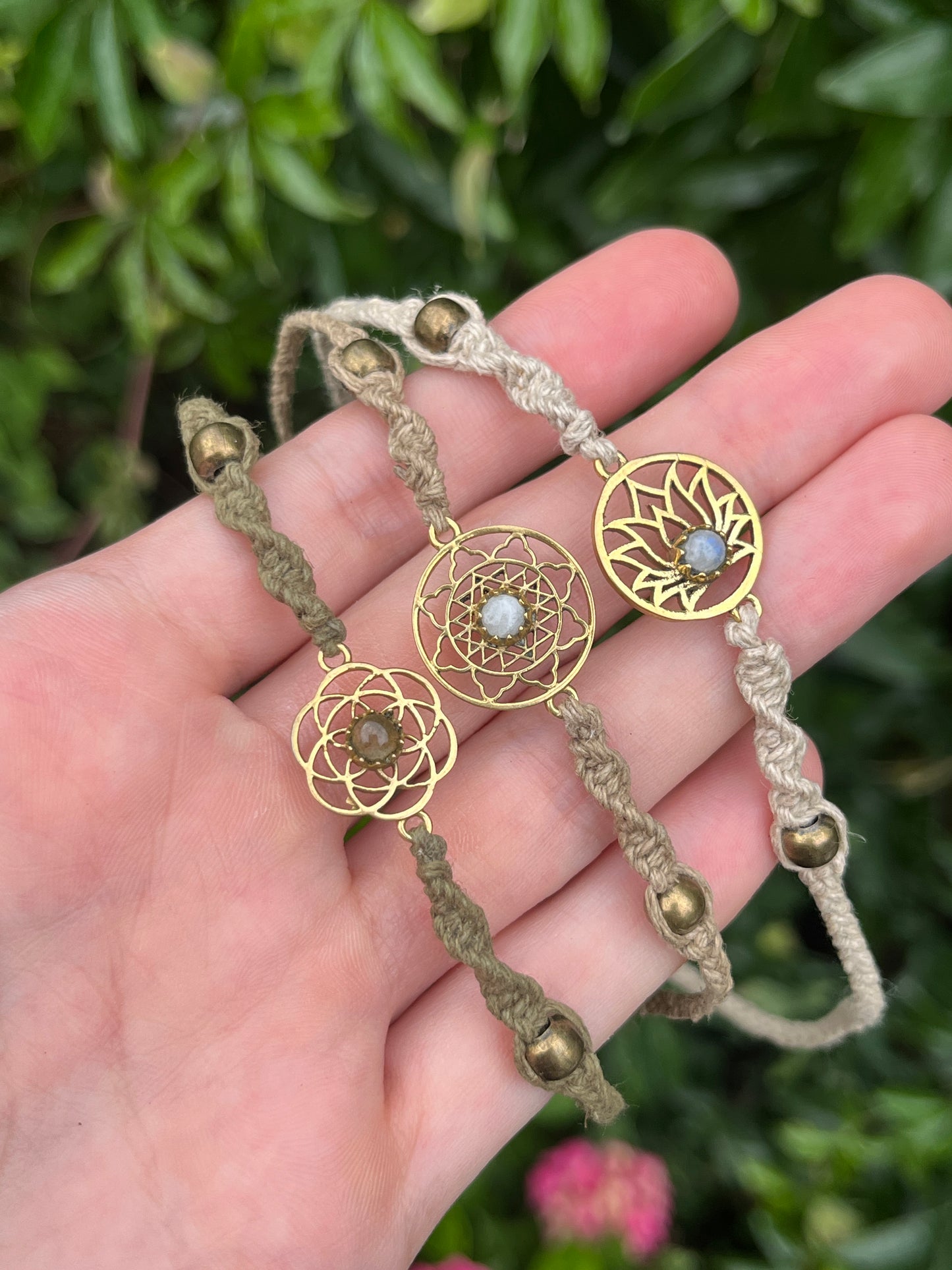 Brass Charm Anklets ⊹ ࣪ ˖
