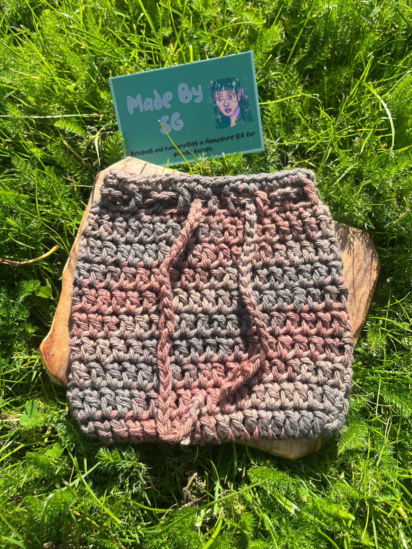 Crochet Crystal Pouches