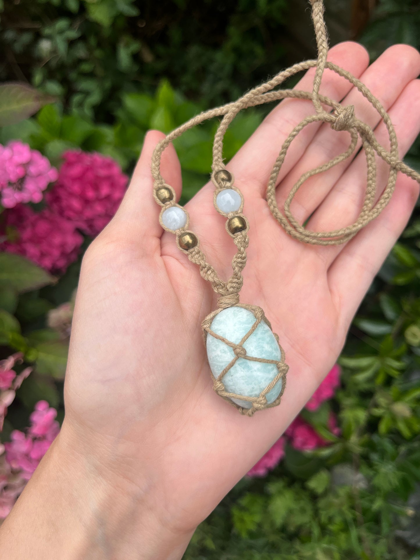 Confidence & Clarity Amazonite Necklace ꩜