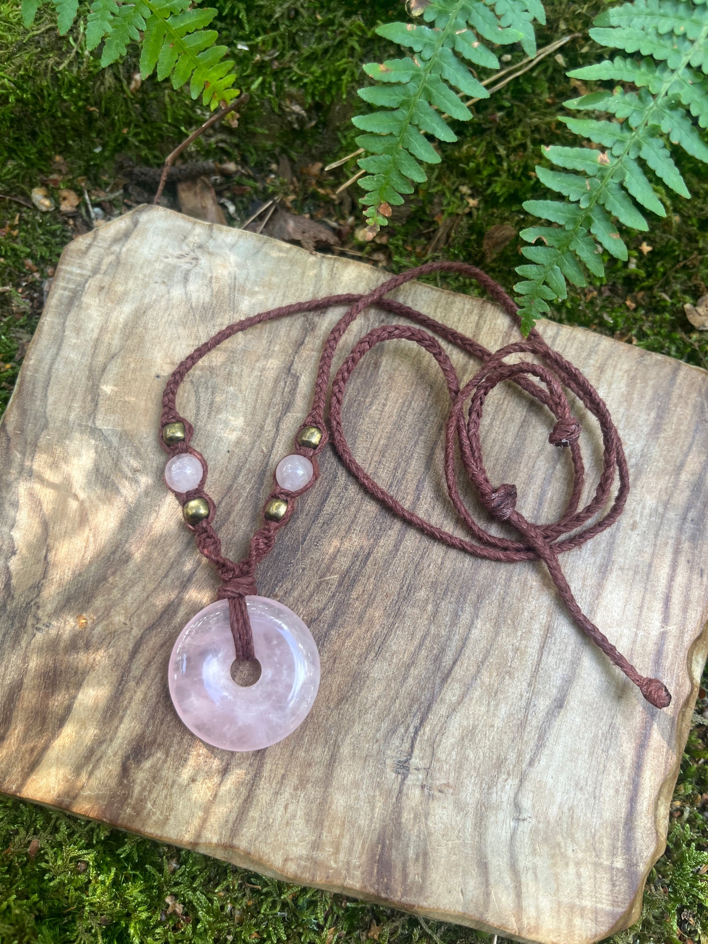 Self-love & Romance Rose Quartz Necklace ꩜