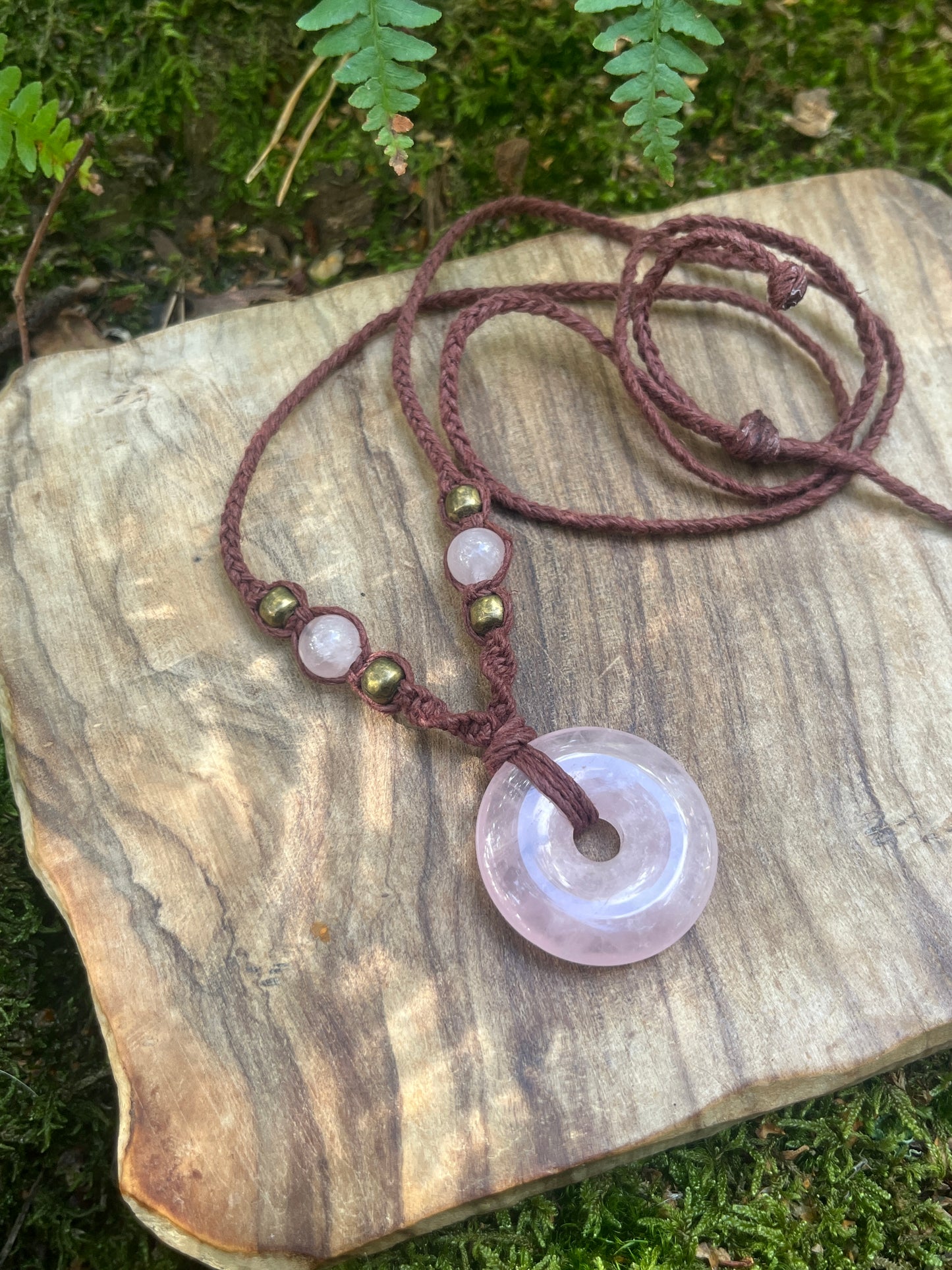 Self-love & Romance Rose Quartz Necklace ꩜