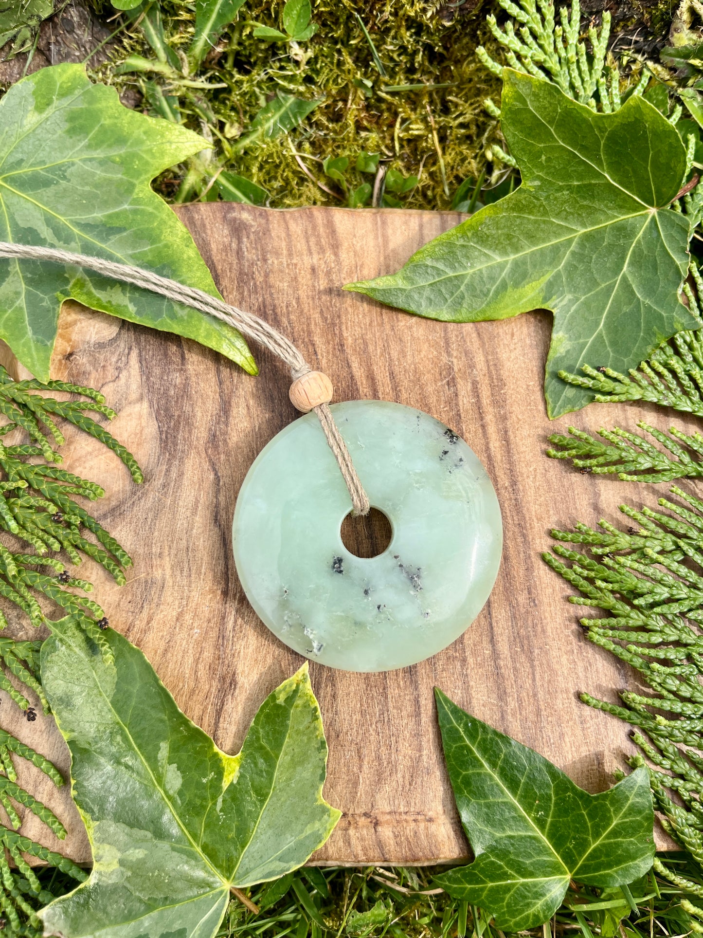 Luck & Abundance Jade Necklace ⋆.˚