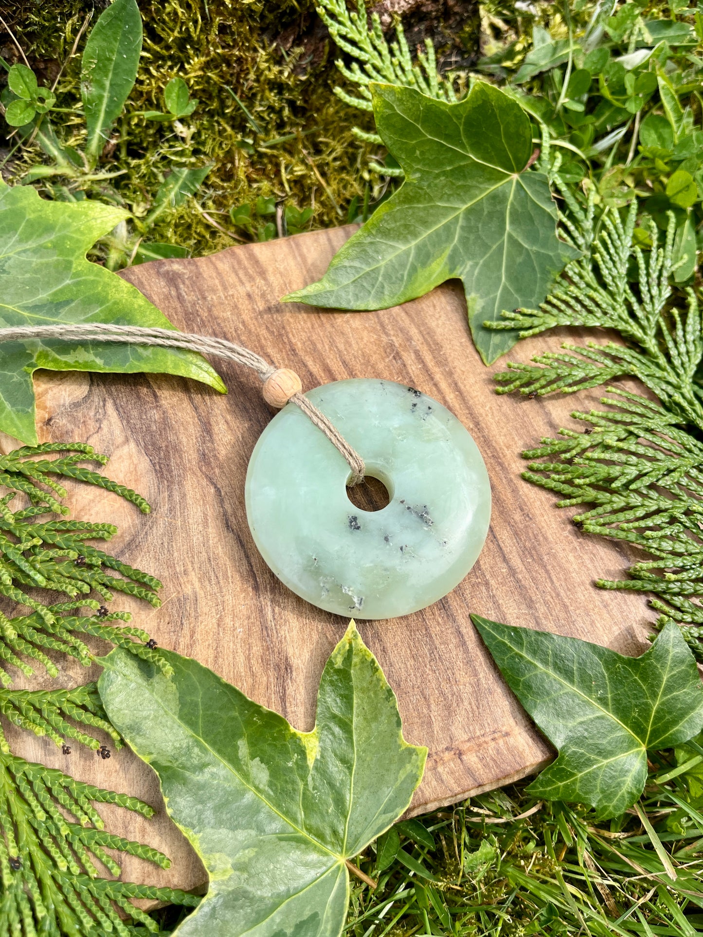 Luck & Abundance Jade Necklace ⋆.˚