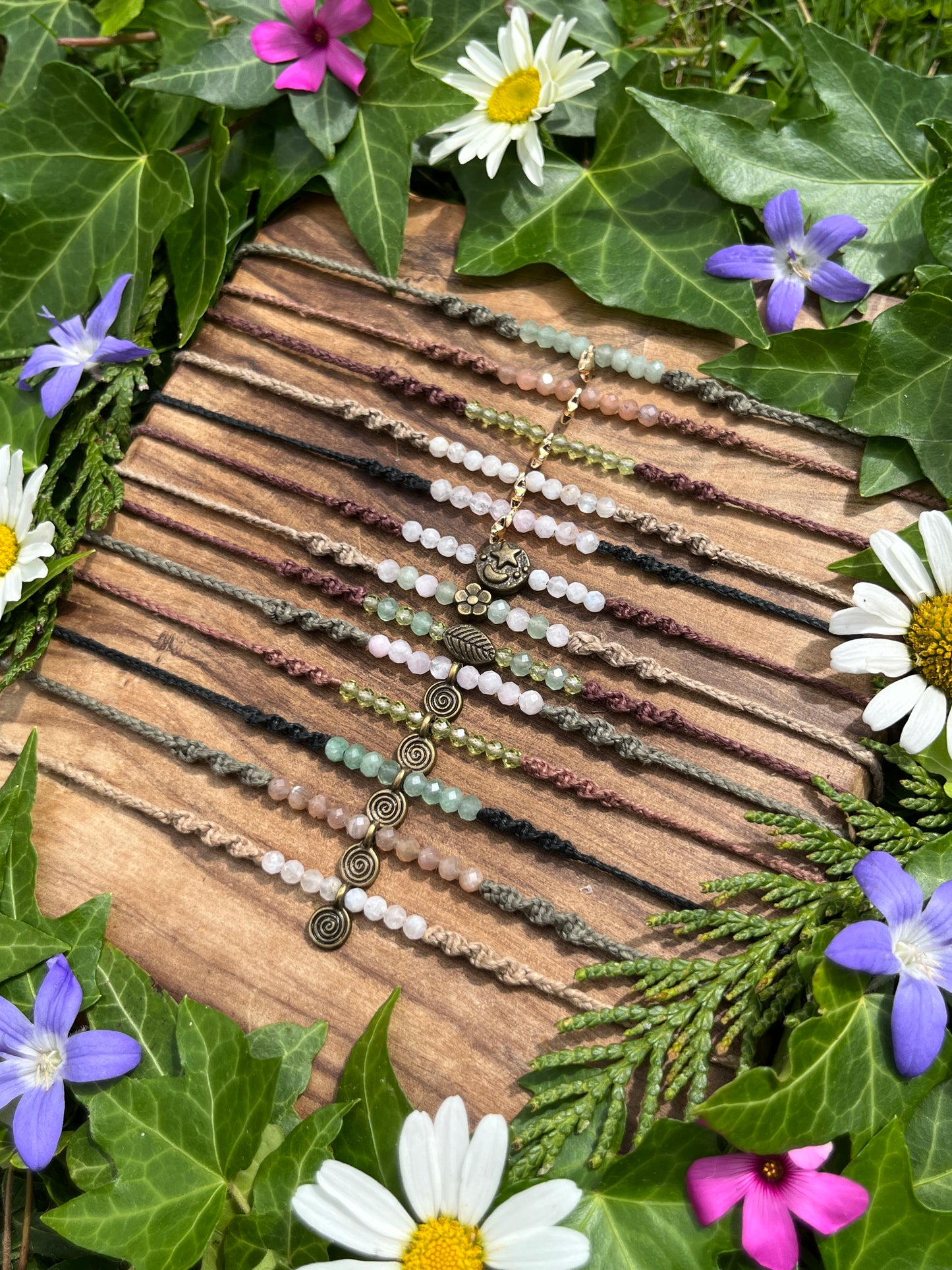 Custom Made Crystal Anklet