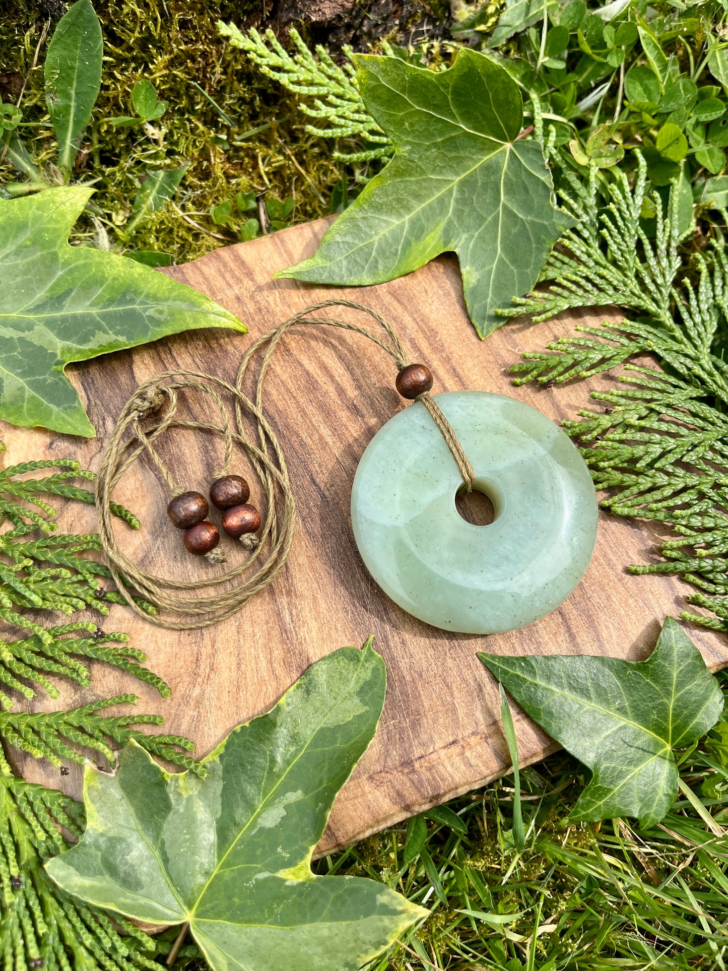 Luck & Abundance Jade Necklace ⋆.˚