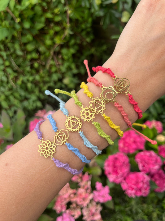 Chakra Bracelets ⊹ ࣪ ˖