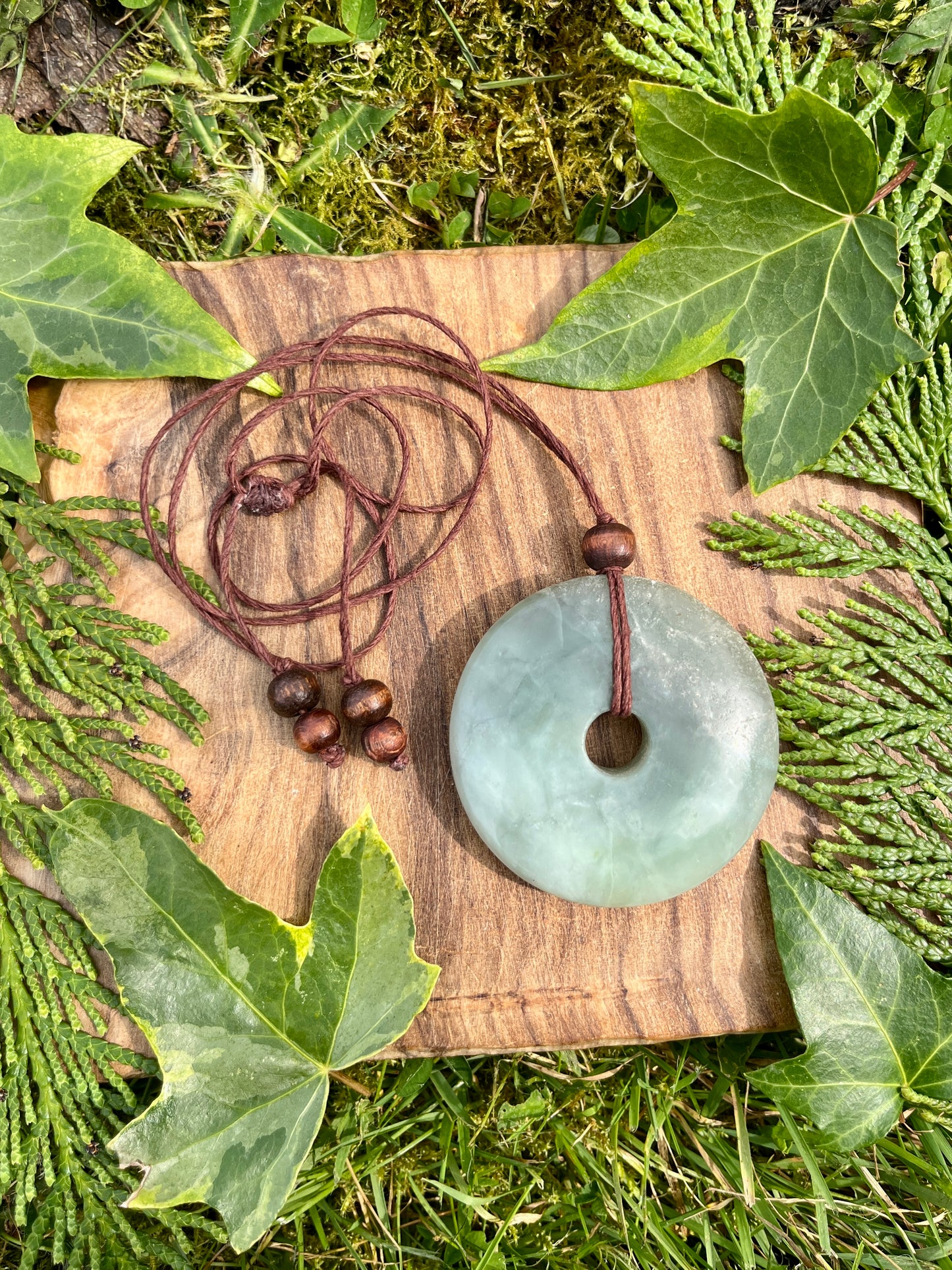 Luck & Abundance Jade Necklace ⋆.˚