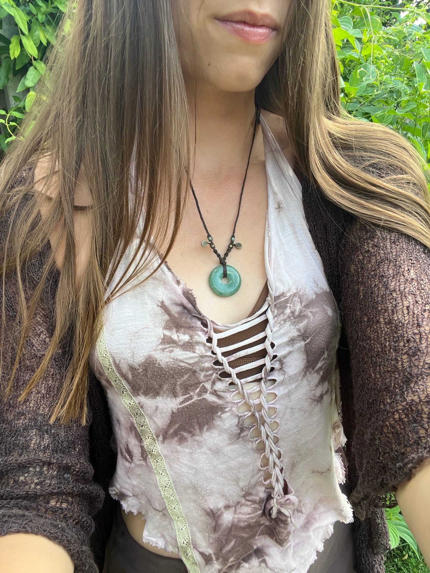 Optimism & Balance Green Aventurine Necklace ⋆.˚ l