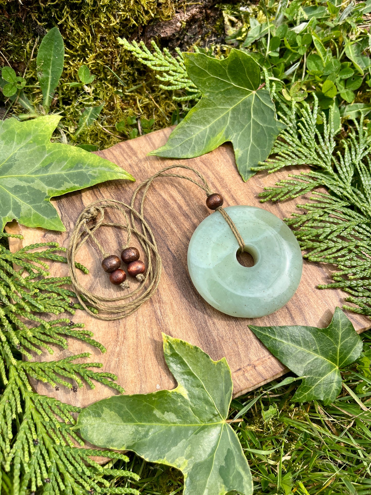 Luck & Abundance Jade Necklace ⋆.˚