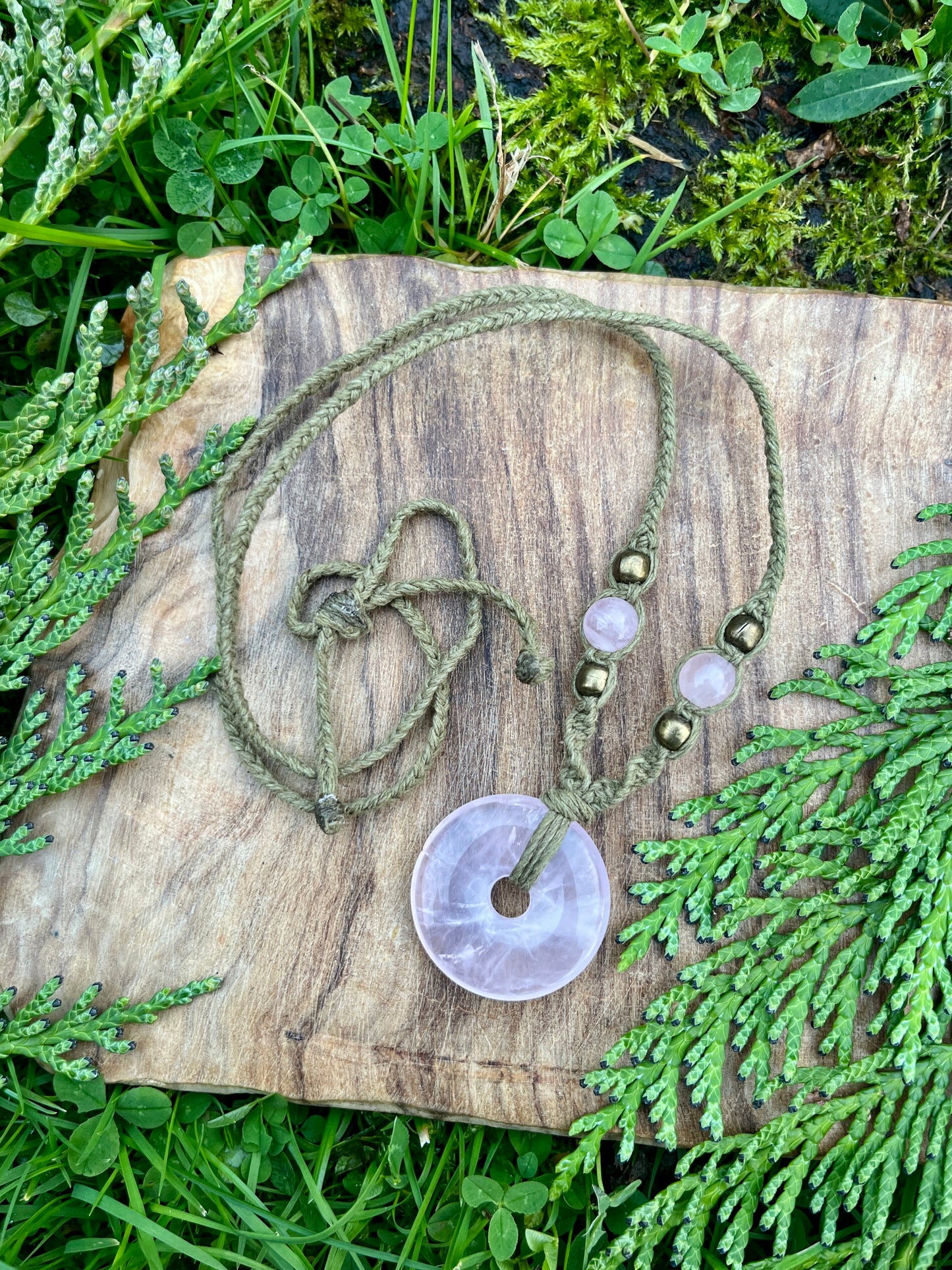 Self-love & Romance Rose Quartz Necklace ꩜