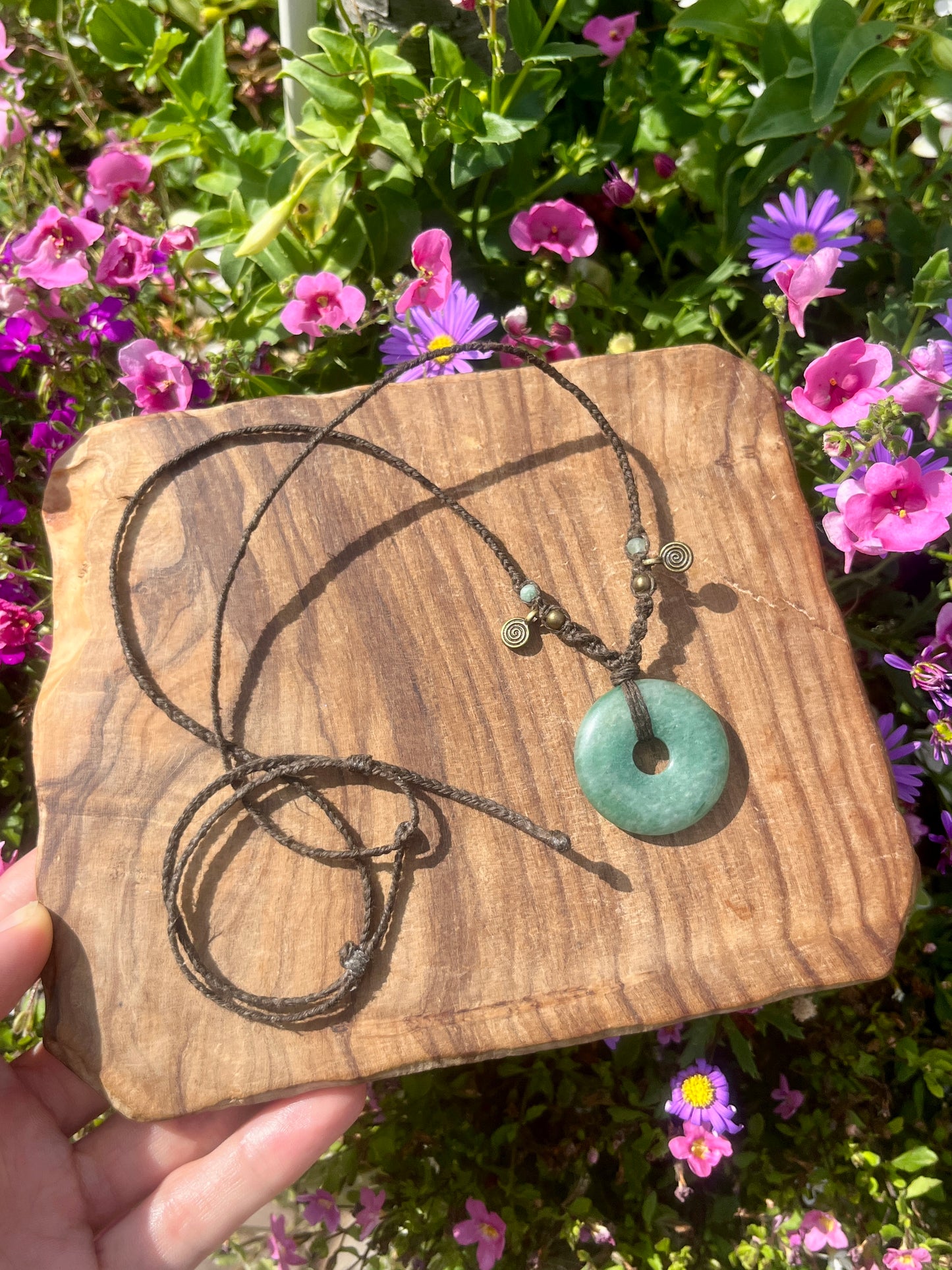 Optimism & Balance Green Aventurine Necklace ⋆.˚ l