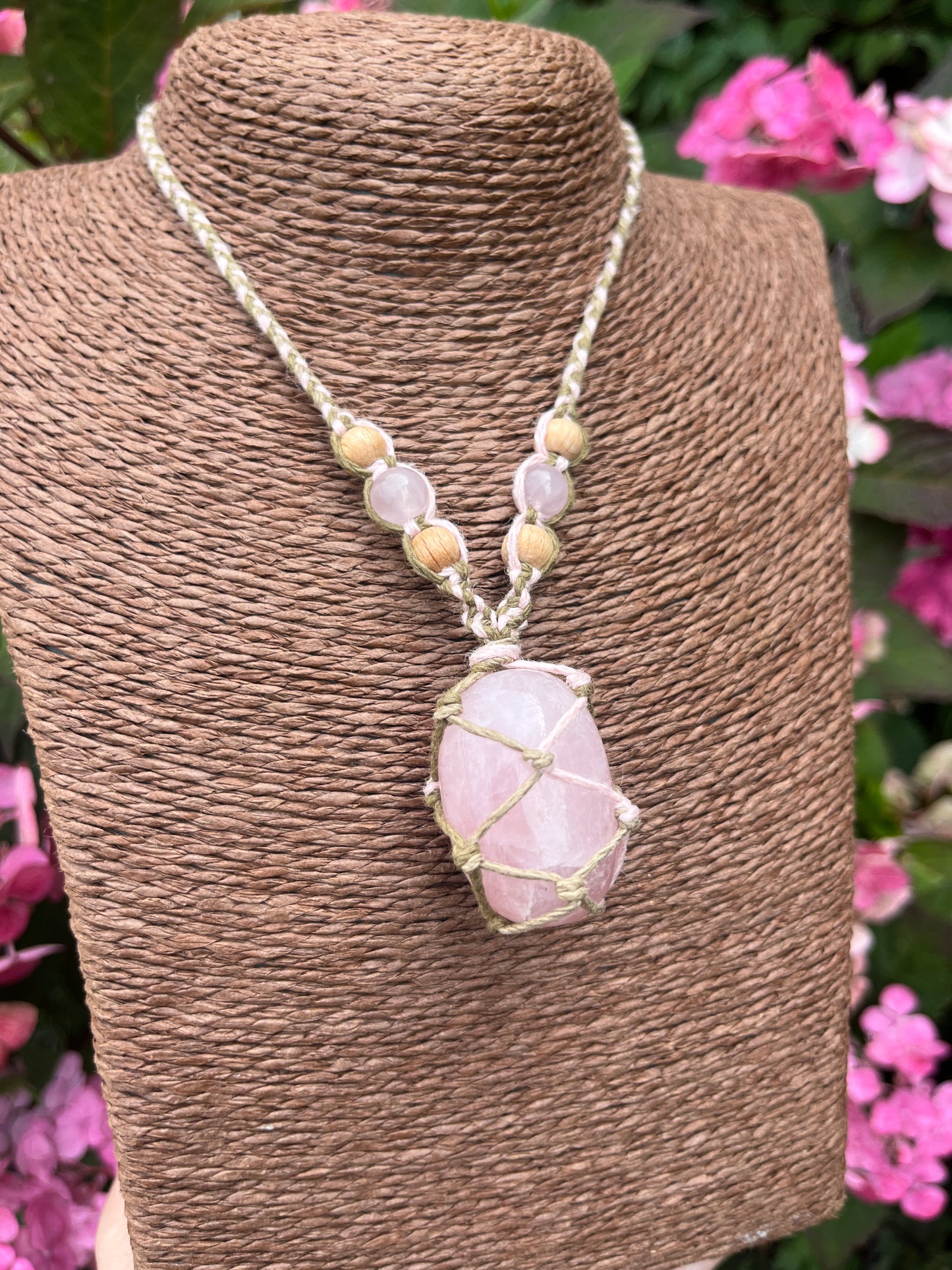 Self-love & Confidence - Rose Quartz Necklace ♡︎