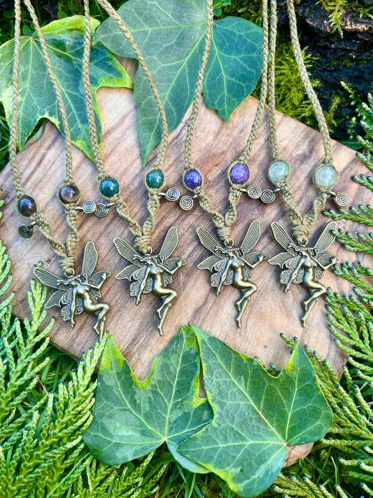 CUSTOM Fairy Pendant Necklace ⋆˚꩜｡