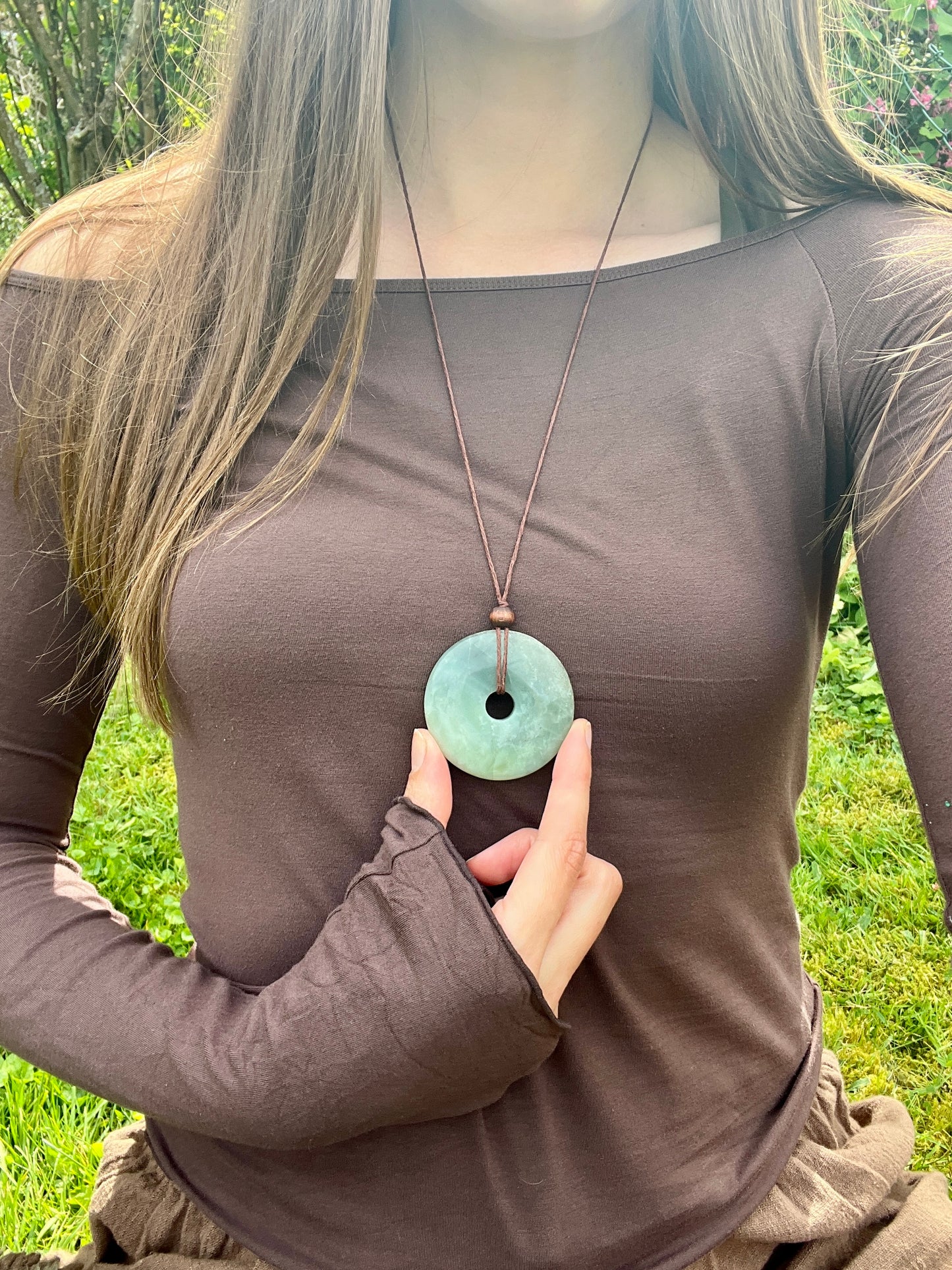 Luck & Abundance Jade Necklace ⋆.˚