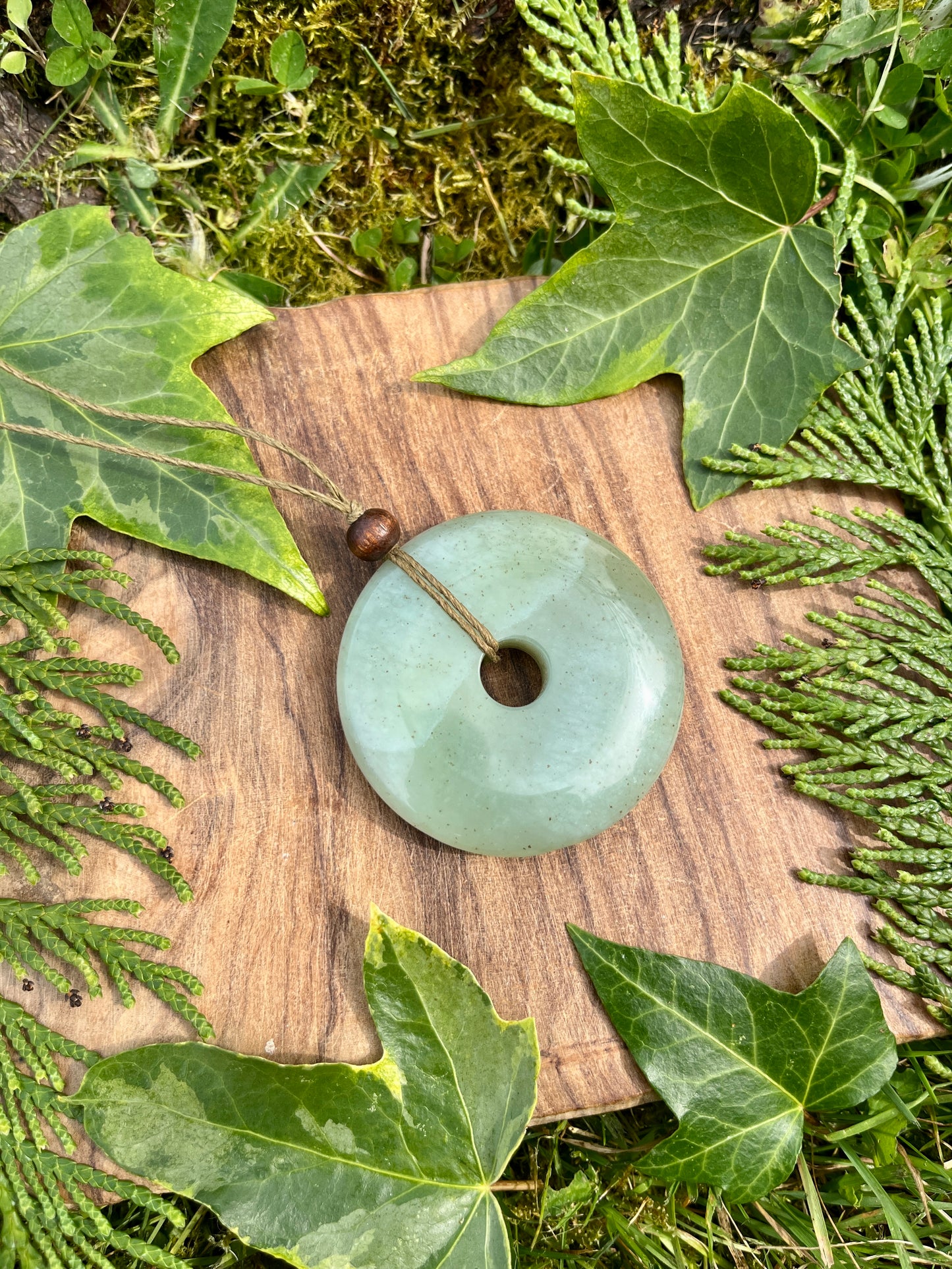 Luck & Abundance Jade Necklace ⋆.˚