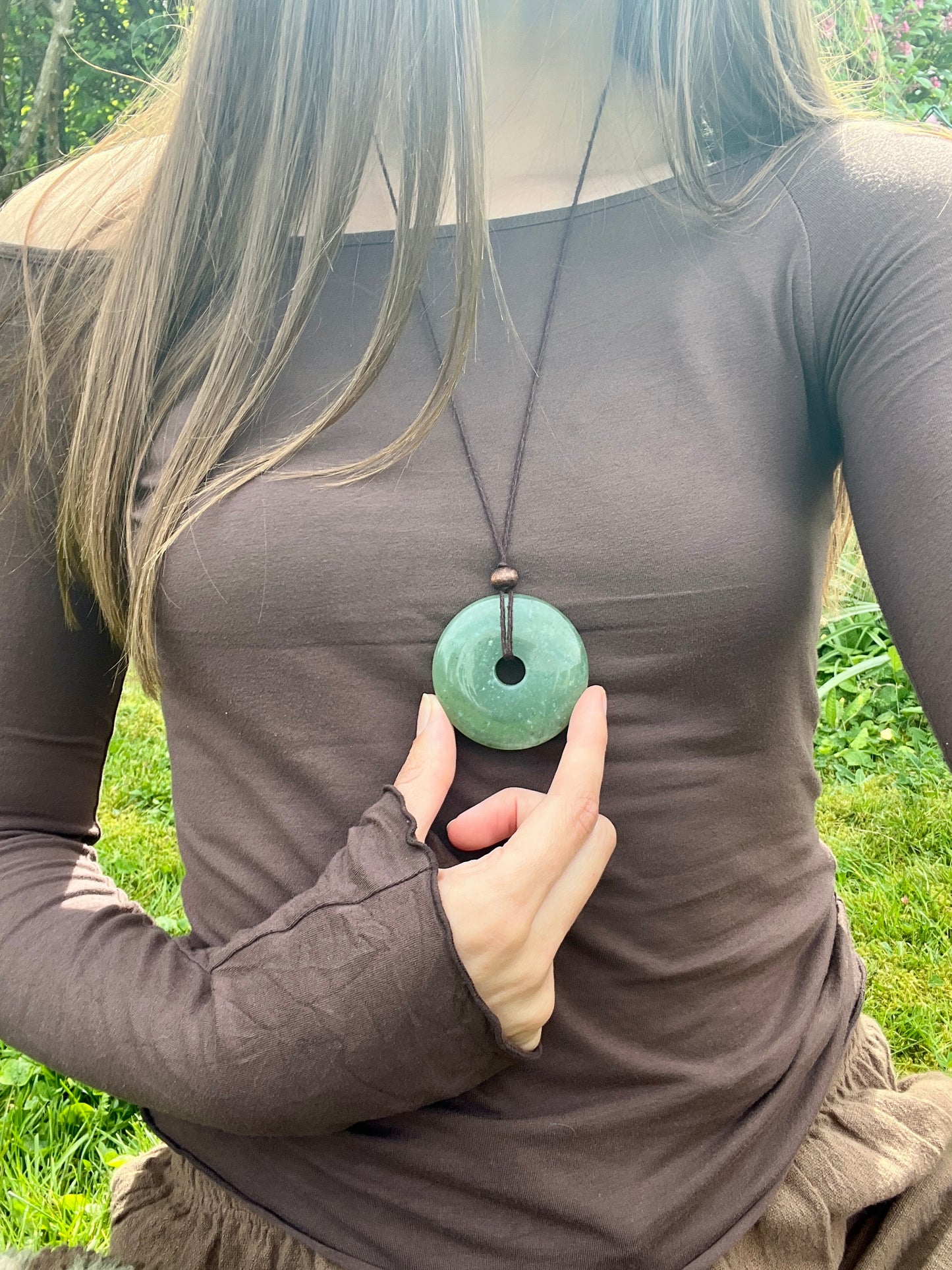 Luck & Abundance Jade Necklace ⋆.˚