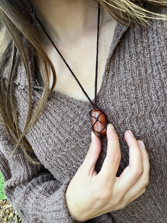 Creativity & Passion Carnelian Necklace ꩜