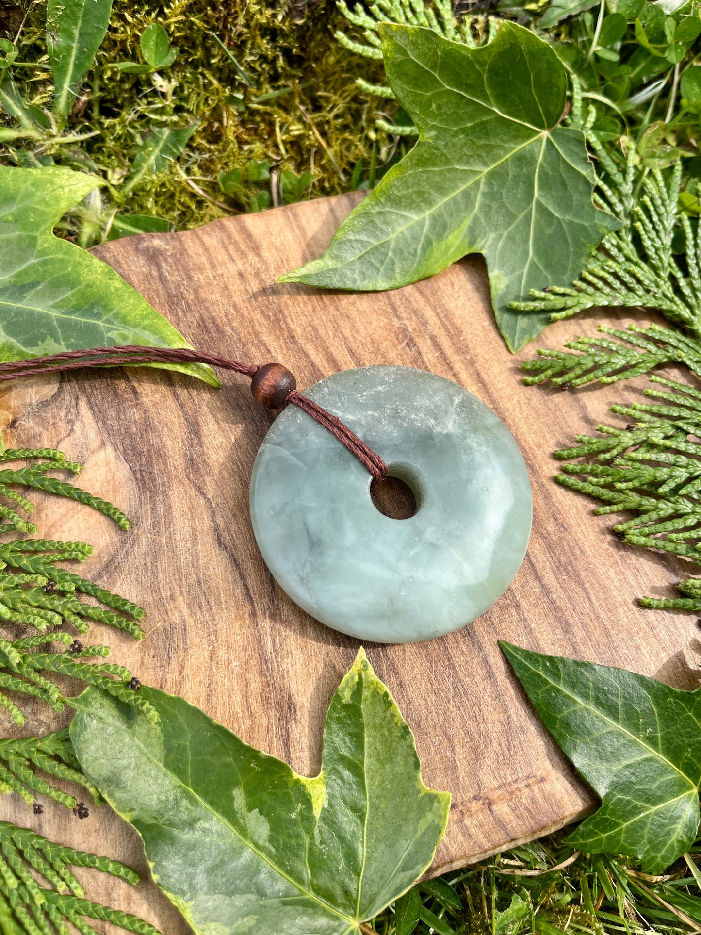 Luck & Abundance Jade Necklace ⋆.˚