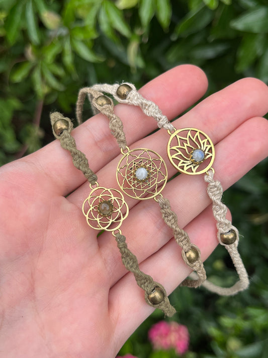 Brass Charm Anklets ⊹ ࣪ ˖