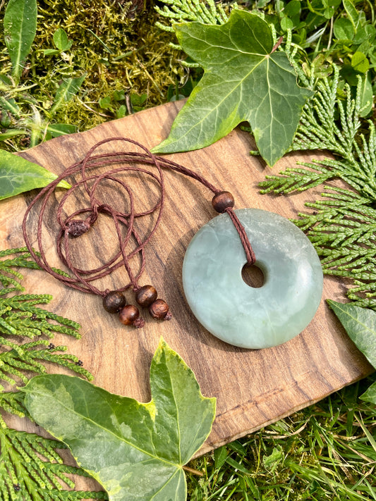 Luck & Abundance Jade Necklace ⋆.˚