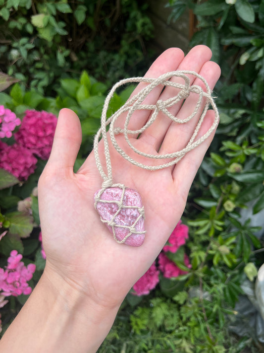 Relationships & Connection Thulite Necklace ✿