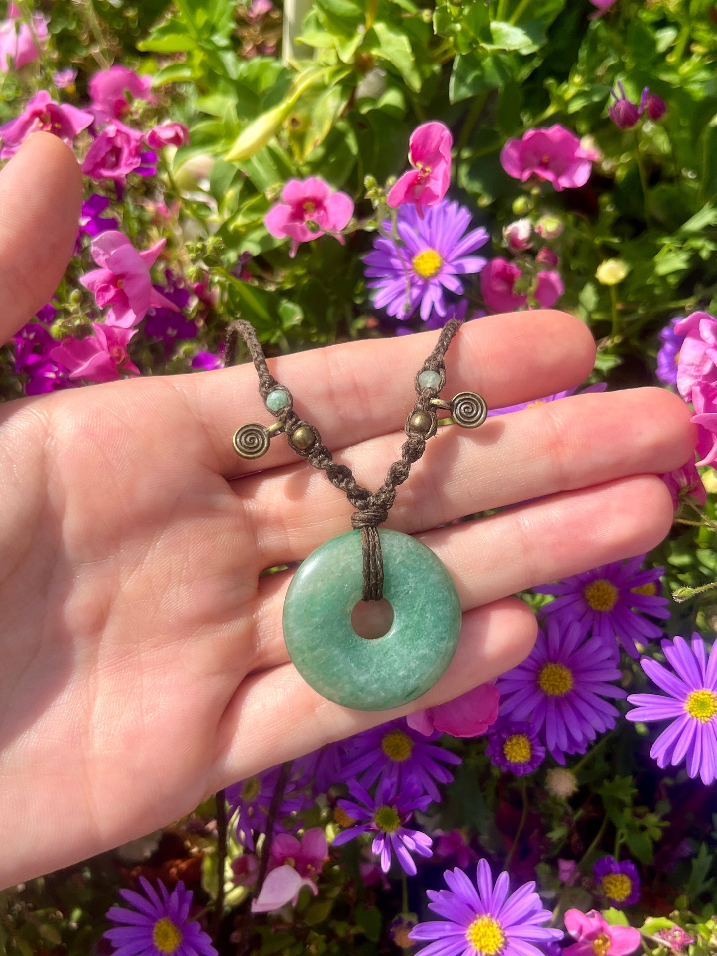 Optimism & Balance Green Aventurine Necklace ⋆.˚ l
