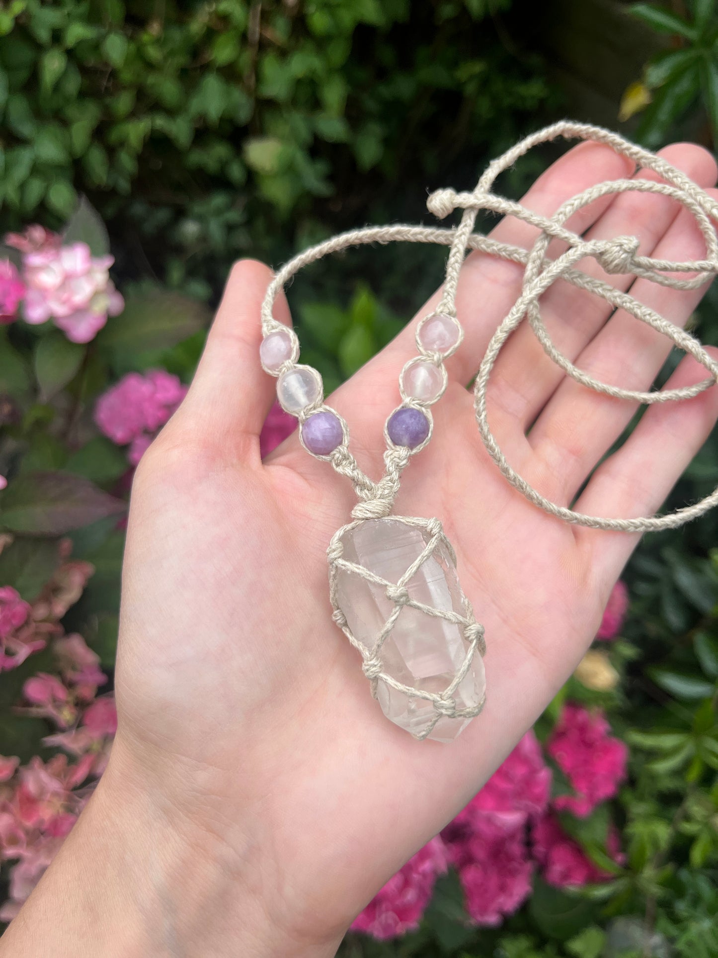 Wisdom & Connection Lemurian Quartz Necklace ☆